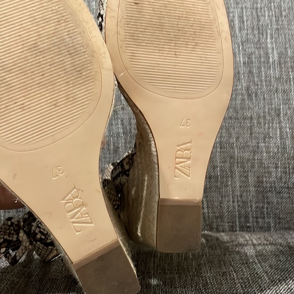 Zara Snake‎ Wedges - Picture 8 of 8
